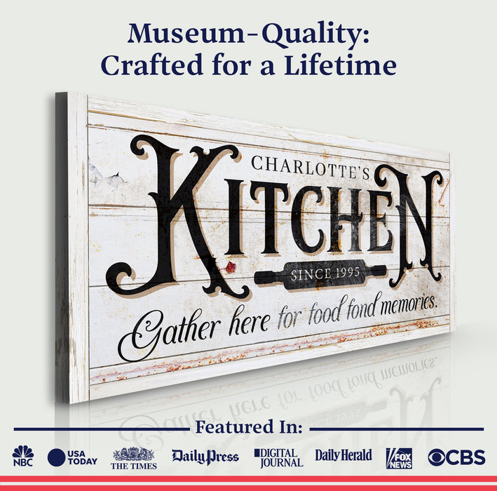 Kitchen Sign XII