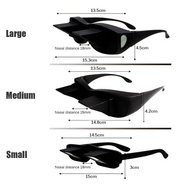 Lazy Reader Glasses - Myopia Relief for Bed Reading & TV Viewing