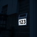 Solar LED Address Sign – Stainless Steel House Number Light with White LEDs, Waterproof, Customizable Numbers & Letters, Auto On/Off, 7.86 x 7.07 Inches - eZthings USA WE SORT ALL THE CRAZIEST GADGETS, GIZMOS, TOYS & TECHNOLOGY, SO YOU DON'T HAVE TO.