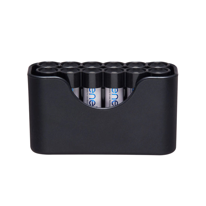 Magnetic AA 12 Pack Strip With Cradle - eZthings USA WE SORT ALL THE CRAZIEST GADGETS, GIZMOS, TOYS & TECHNOLOGY, SO YOU DON'T HAVE TO.
