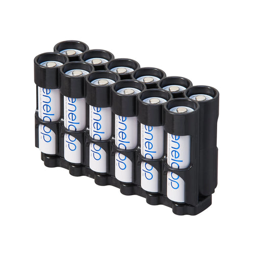 Magnetic AA 12 Pack Strip With Cradle - eZthings USA WE SORT ALL THE CRAZIEST GADGETS, GIZMOS, TOYS & TECHNOLOGY, SO YOU DON'T HAVE TO.