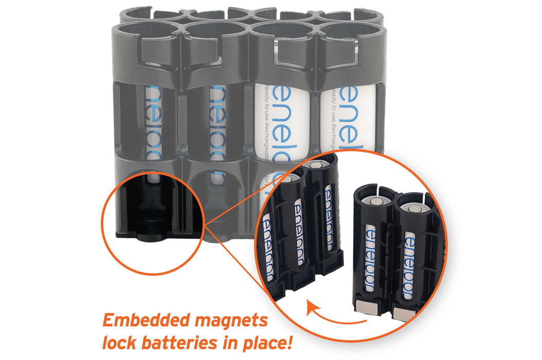 Magnetic AA 8 Pack - eZthings USA WE SORT ALL THE CRAZIEST GADGETS, GIZMOS, TOYS & TECHNOLOGY, SO YOU DON'T HAVE TO.