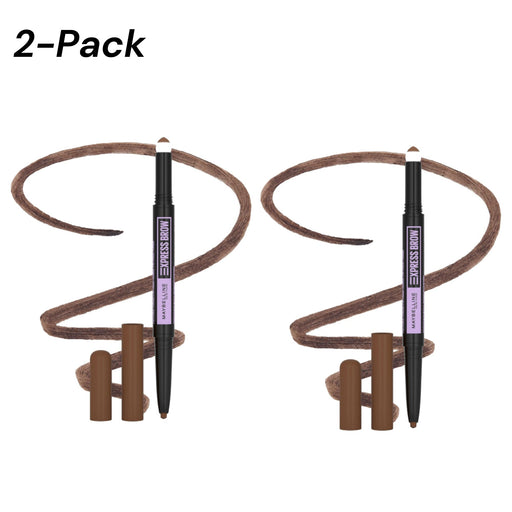 2-PACK – Maybelline Express Brow 2-In-1 Pencil and Powder Eyebrow Makeup, Soft Brown - eZthings USA WE SORT ALL THE CRAZIEST GADGETS, GIZMOS, TOYS & TECHNOLOGY, SO YOU DON'T HAVE TO.