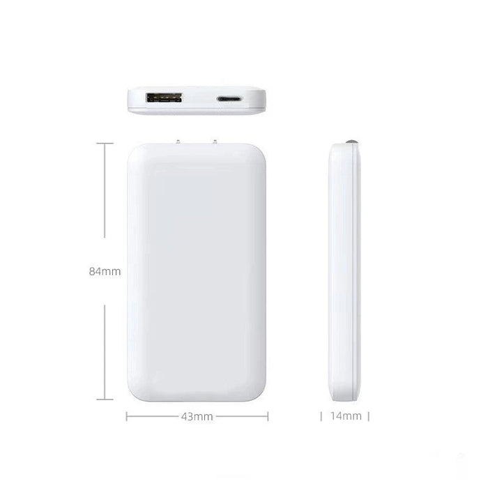 2-Pack Ultra-Slim 30W USB-C & USB-A Dual-Port Fast Charger