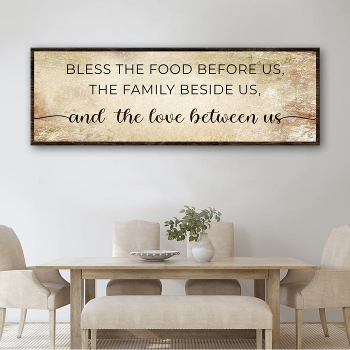 Bless The Love Between Us Sign