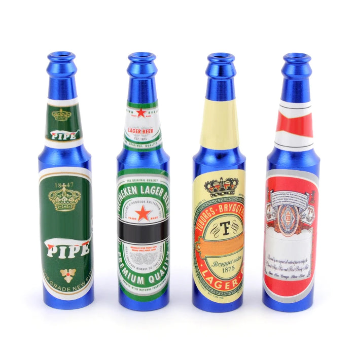 eThings New Design Mini Beer Smoking Metal Herb Tobacco Pipes Portable Creative Gifts 5 Random Colors Tube Pipes Accessories - eZthings USA WE SORT ALL THE CRAZIEST GADGETS, GIZMOS, TOYS & TECHNOLOGY, SO YOU DON'T HAVE TO.