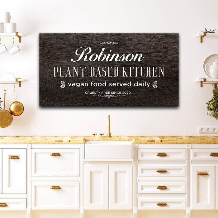 Plant Based Kitchen Sign - eZthings USA WE SORT ALL THE CRAZIEST GADGETS, GIZMOS, TOYS & TECHNOLOGY, SO YOU DON'T HAVE TO.