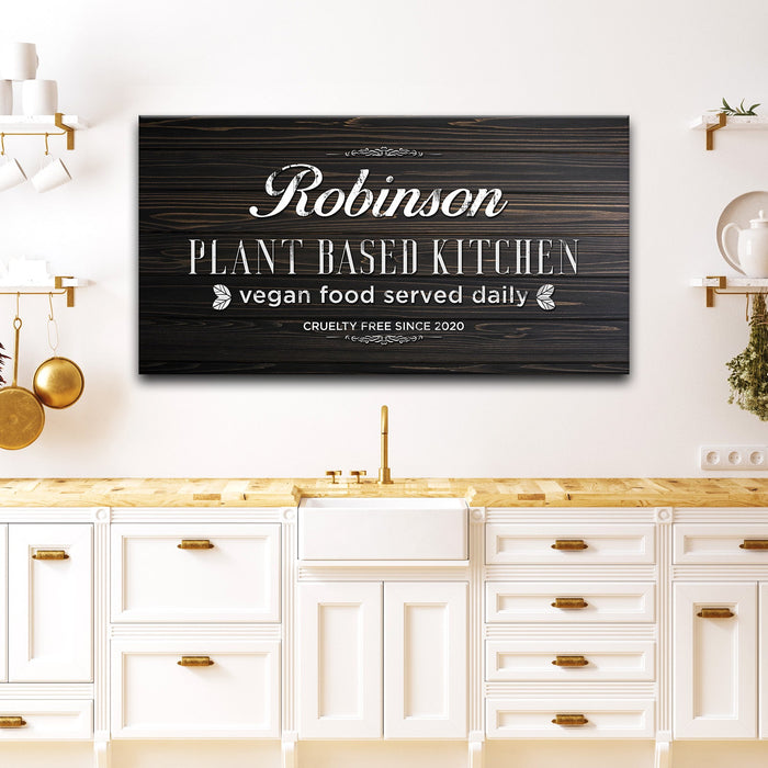 Plant Based Kitchen Sign - eZthings USA WE SORT ALL THE CRAZIEST GADGETS, GIZMOS, TOYS & TECHNOLOGY, SO YOU DON'T HAVE TO.