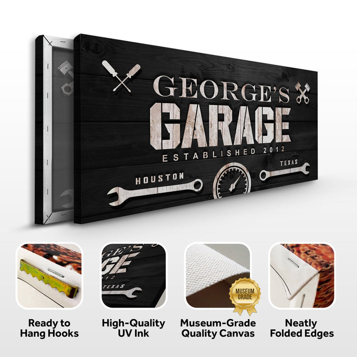 Man Cave Garage Sign - eZthings USA WE SORT ALL THE CRAZIEST GADGETS, GIZMOS, TOYS & TECHNOLOGY, SO YOU DON'T HAVE TO.