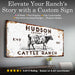Cattle Ranch Rustic Sign - eZthings USA WE SORT ALL THE CRAZIEST GADGETS, GIZMOS, TOYS & TECHNOLOGY, SO YOU DON'T HAVE TO.