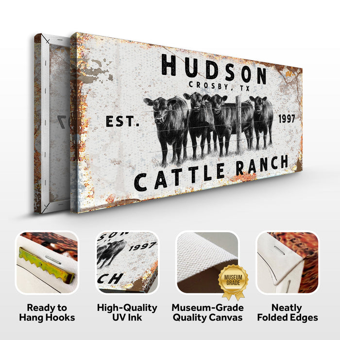 Cattle Ranch Rustic Sign - eZthings USA WE SORT ALL THE CRAZIEST GADGETS, GIZMOS, TOYS & TECHNOLOGY, SO YOU DON'T HAVE TO.