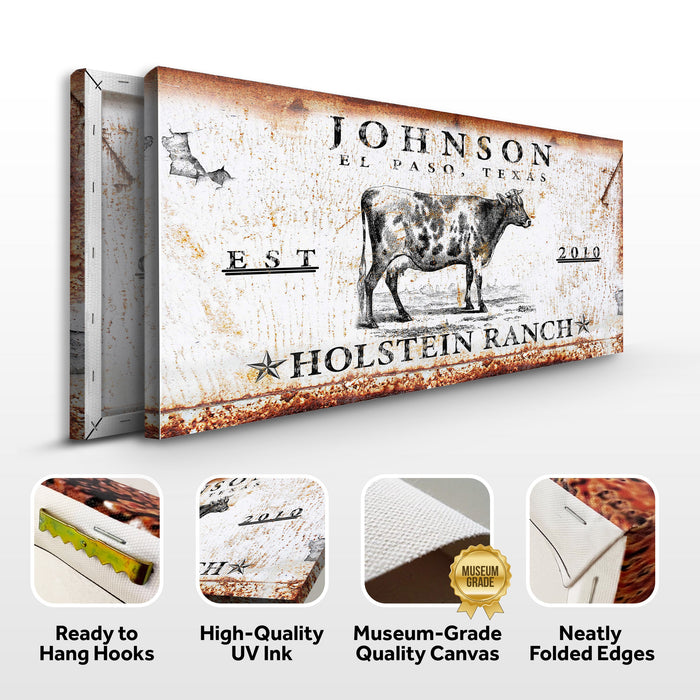 Holstein Ranch Sign