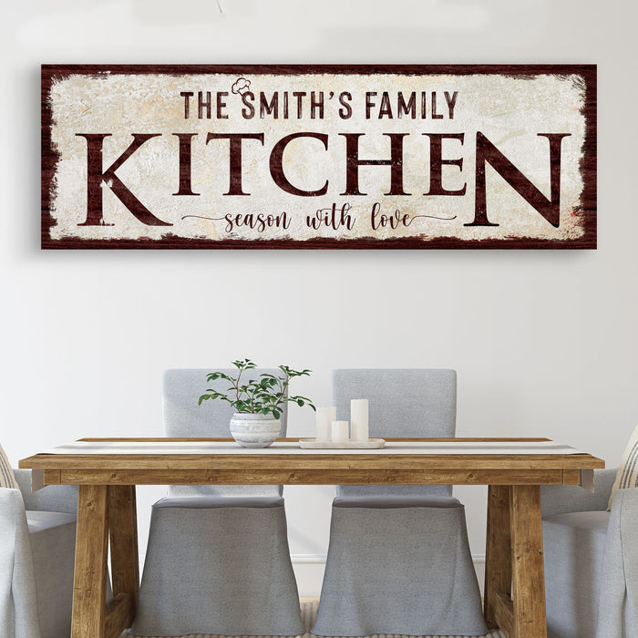 Family Kitchen Sign IV