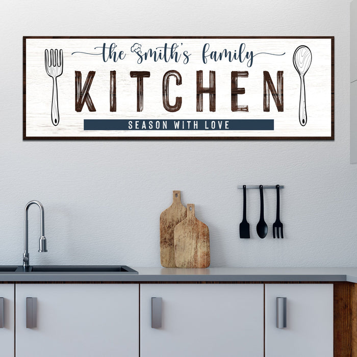 Family Kitchen Sign IV