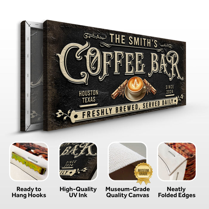 Coffee Bar Sign XII