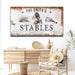 Rustic Stables Decor Sign - eZthings USA WE SORT ALL THE CRAZIEST GADGETS, GIZMOS, TOYS & TECHNOLOGY, SO YOU DON'T HAVE TO.