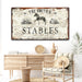 Rustic Stables Decor Sign - eZthings USA WE SORT ALL THE CRAZIEST GADGETS, GIZMOS, TOYS & TECHNOLOGY, SO YOU DON'T HAVE TO.