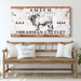 Brahman Cattle Sign - eZthings USA WE SORT ALL THE CRAZIEST GADGETS, GIZMOS, TOYS & TECHNOLOGY, SO YOU DON'T HAVE TO.