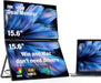 InnoView Foldable 15.6" Dual Portable Monitor-INVPM009-05B - eZthings USA WE SORT ALL THE CRAZIEST GADGETS, GIZMOS, TOYS & TECHNOLOGY, SO YOU DON'T HAVE TO.