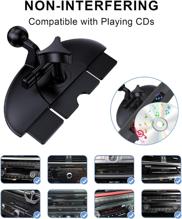 Streamlined Convenience: CD Slot Phone Mount for Effortless Device Integration