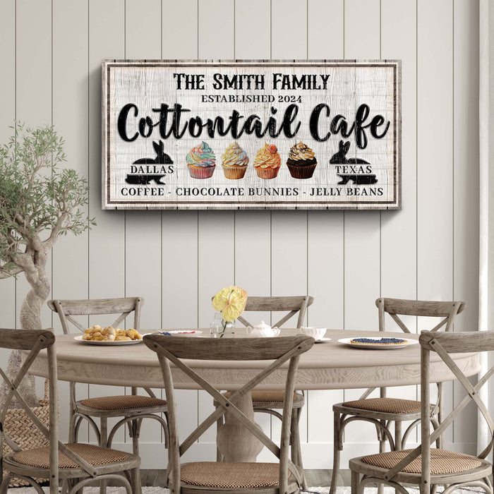 Personalized Easter Bunny Sign II
