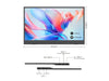 ReHisk RE-15.6TT - Touch Screen Portable Monitor FHD 1080P - eZthings USA WE SORT ALL THE CRAZIEST GADGETS, GIZMOS, TOYS & TECHNOLOGY, SO YOU DON'T HAVE TO.