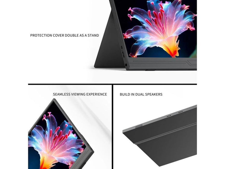 ReHisk RE-15.6TT - Touch Screen Portable Monitor FHD 1080P - eZthings USA WE SORT ALL THE CRAZIEST GADGETS, GIZMOS, TOYS & TECHNOLOGY, SO YOU DON'T HAVE TO.