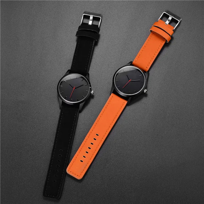 Men Watch Leather Sport watches - eZthings USA WE SORT ALL THE CRAZIEST GADGETS, GIZMOS, TOYS & TECHNOLOGY, SO YOU DON'T HAVE TO.