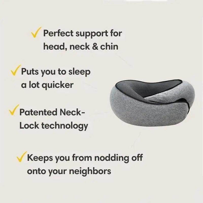 Travel neck pillow sleeping pillow - eZthings USA WE SORT ALL THE CRAZIEST GADGETS, GIZMOS, TOYS & TECHNOLOGY, SO YOU DON'T HAVE TO.