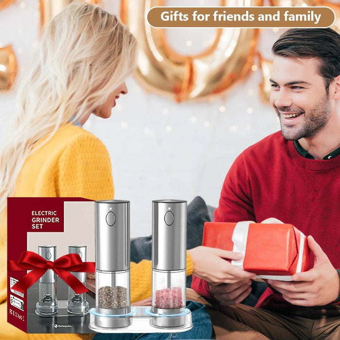 Rechargeable Electric Pepper Grinder – Adjustable Spice Mill - eZthings USA WE SORT ALL THE CRAZIEST GADGETS, GIZMOS, TOYS & TECHNOLOGY, SO YOU DON'T HAVE TO.