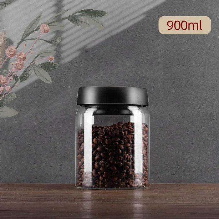 Vacuum Sealed Jug Coffee Beans Airtight Canister - eZthings USA WE SORT ALL THE CRAZIEST GADGETS, GIZMOS, TOYS & TECHNOLOGY, SO YOU DON'T HAVE TO.