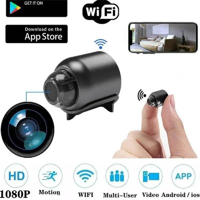 Mini Camera WiFi Night Vision Audio Video Recorder Spy Cam - eZthings USA WE SORT ALL THE CRAZIEST GADGETS, GIZMOS, TOYS & TECHNOLOGY, SO YOU DON'T HAVE TO.