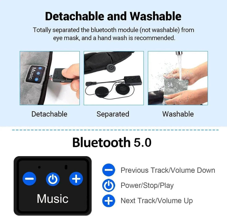 Wireless Sleep Headphones for Side Sleepers - eZthings USA WE SORT ALL THE CRAZIEST GADGETS, GIZMOS, TOYS & TECHNOLOGY, SO YOU DON'T HAVE TO.