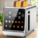 Stainless Steel Smart Digital Toaster - eZthings USA WE SORT ALL THE CRAZIEST GADGETS, GIZMOS, TOYS & TECHNOLOGY, SO YOU DON'T HAVE TO.