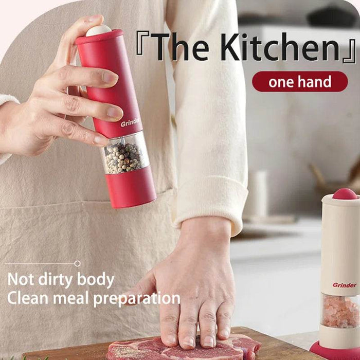 USB Rechargeable Salt and Pepper Grinder - eZthings USA WE SORT ALL THE CRAZIEST GADGETS, GIZMOS, TOYS & TECHNOLOGY, SO YOU DON'T HAVE TO.