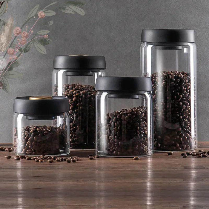 Vacuum Sealed Jug Coffee Beans Airtight Canister - eZthings USA WE SORT ALL THE CRAZIEST GADGETS, GIZMOS, TOYS & TECHNOLOGY, SO YOU DON'T HAVE TO.