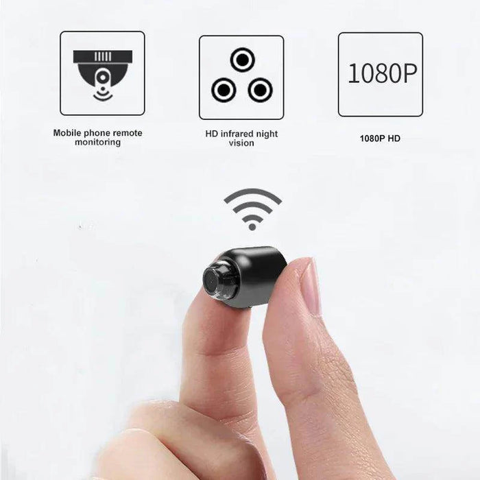 Mini Camera WiFi Night Vision Audio Video Recorder Spy Cam - eZthings USA WE SORT ALL THE CRAZIEST GADGETS, GIZMOS, TOYS & TECHNOLOGY, SO YOU DON'T HAVE TO.
