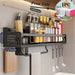 Wall-Mounted Kitchen Spice Rack Organizer - eZthings USA WE SORT ALL THE CRAZIEST GADGETS, GIZMOS, TOYS & TECHNOLOGY, SO YOU DON'T HAVE TO.