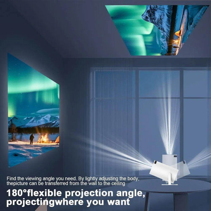 Portable 4K Projector - Home Cinema Outdoor Projetor - eZthings USA WE SORT ALL THE CRAZIEST GADGETS, GIZMOS, TOYS & TECHNOLOGY, SO YOU DON'T HAVE TO.