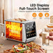 Stainless Steel Smart Digital Toaster - eZthings USA WE SORT ALL THE CRAZIEST GADGETS, GIZMOS, TOYS & TECHNOLOGY, SO YOU DON'T HAVE TO.