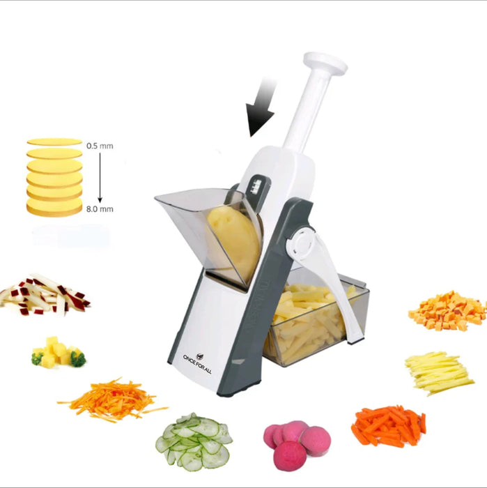 15-in-1 Vegetable Chopper and Slicer - eZthings USA WE SORT ALL THE CRAZIEST GADGETS, GIZMOS, TOYS & TECHNOLOGY, SO YOU DON'T HAVE TO.