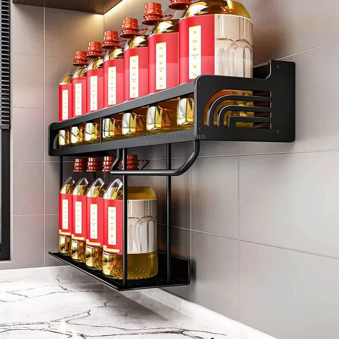 Wall-Mounted Kitchen Spice Rack Organizer - eZthings USA WE SORT ALL THE CRAZIEST GADGETS, GIZMOS, TOYS & TECHNOLOGY, SO YOU DON'T HAVE TO.