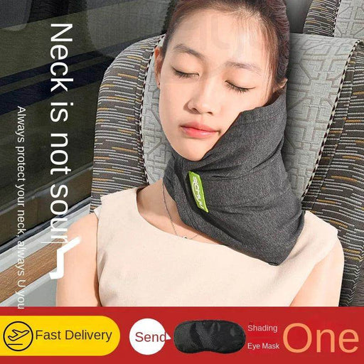 Memory Foam Travel Pillow for Sleeping - eZthings USA WE SORT ALL THE CRAZIEST GADGETS, GIZMOS, TOYS & TECHNOLOGY, SO YOU DON'T HAVE TO.