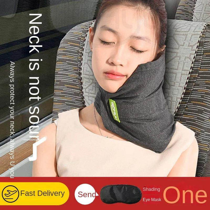 Memory Foam Travel Pillow for Sleeping - eZthings USA WE SORT ALL THE CRAZIEST GADGETS, GIZMOS, TOYS & TECHNOLOGY, SO YOU DON'T HAVE TO.