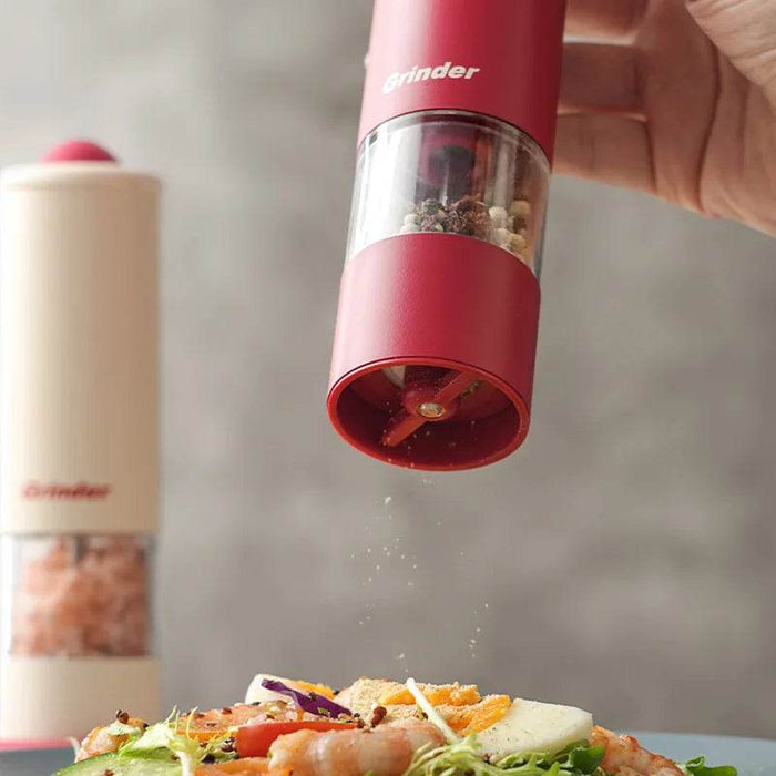 USB Rechargeable Salt and Pepper Grinder - eZthings USA WE SORT ALL THE CRAZIEST GADGETS, GIZMOS, TOYS & TECHNOLOGY, SO YOU DON'T HAVE TO.