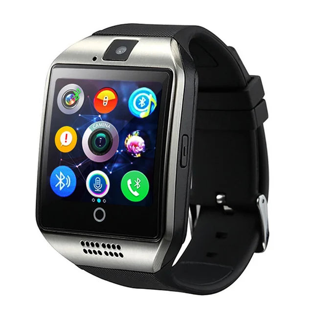 eThings  Bluetooth Smart Watch Q18 With Camera Facebook Whatsapp Twitter Sync SMS Smartwatch Support SIM TF Card For IOS Android - eZthings USA WE SORT ALL THE CRAZIEST GADGETS, GIZMOS, TOYS & TECHNOLOGY, SO YOU DON'T HAVE TO.