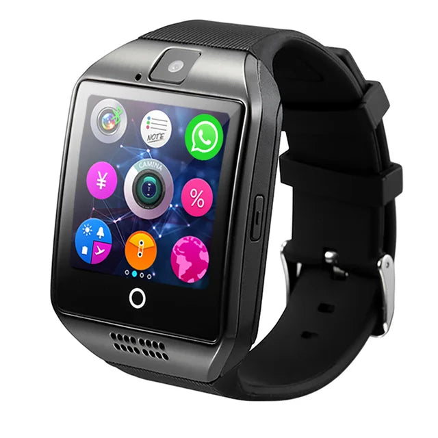 eThings  Bluetooth Smart Watch Q18 With Camera Facebook Whatsapp Twitter Sync SMS Smartwatch Support SIM TF Card For IOS Android - eZthings USA WE SORT ALL THE CRAZIEST GADGETS, GIZMOS, TOYS & TECHNOLOGY, SO YOU DON'T HAVE TO.
