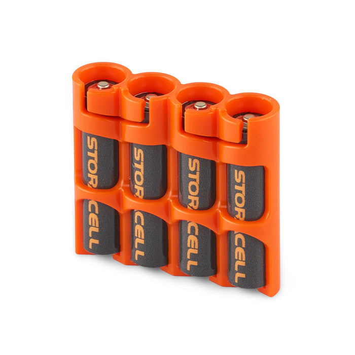 Slim Line AAA 4 Pack (Orange) - eZthings USA WE SORT ALL THE CRAZIEST GADGETS, GIZMOS, TOYS & TECHNOLOGY, SO YOU DON'T HAVE TO.