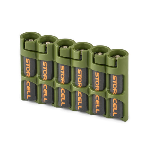 Slim Line AAA 6 Pack (Military Green) - eZthings USA WE SORT ALL THE CRAZIEST GADGETS, GIZMOS, TOYS & TECHNOLOGY, SO YOU DON'T HAVE TO.