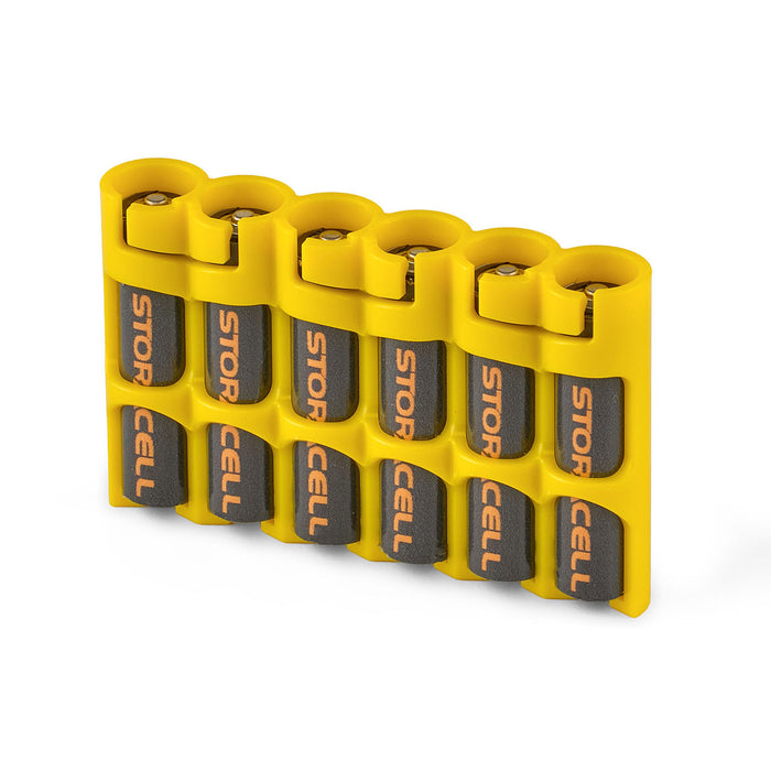 Slim Line AAA 6 Pack (Yellow) - eZthings USA WE SORT ALL THE CRAZIEST GADGETS, GIZMOS, TOYS & TECHNOLOGY, SO YOU DON'T HAVE TO.